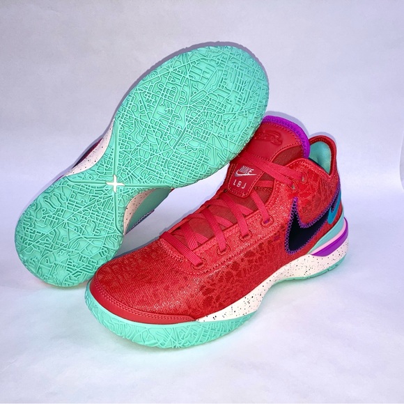 Nike Zoom LeBron NXXT Gen 'Track Red' Men's Basketball Sneakers DR8784-600 NEW - Picture 3 of 8